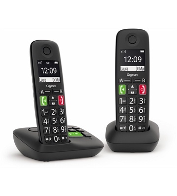 Gigaset E290A Duo (schwarz)