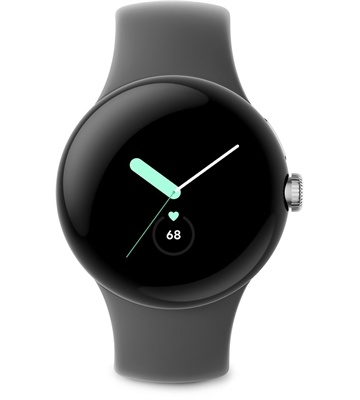 Google Pixel Watch WiFi (polished silver/ch)