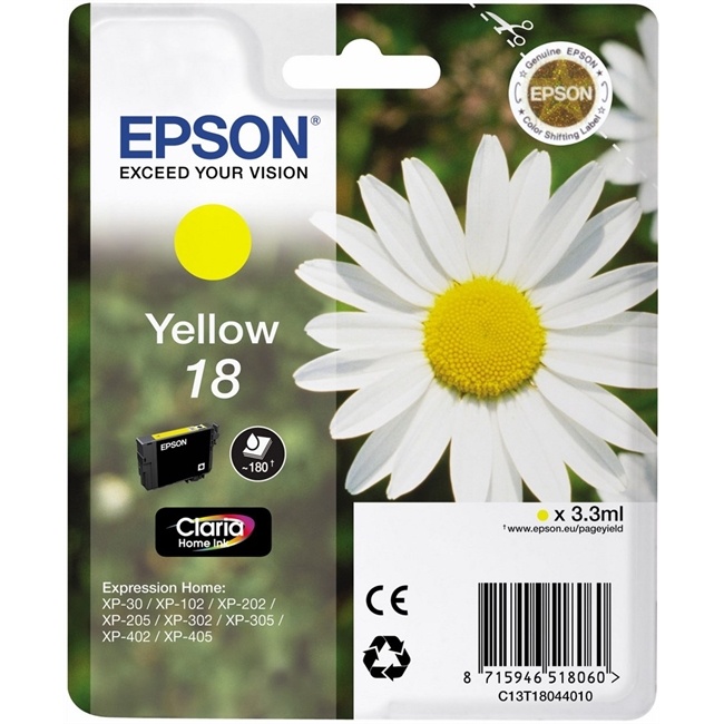 Epson T 1804 Tintenpatrone Claria Home