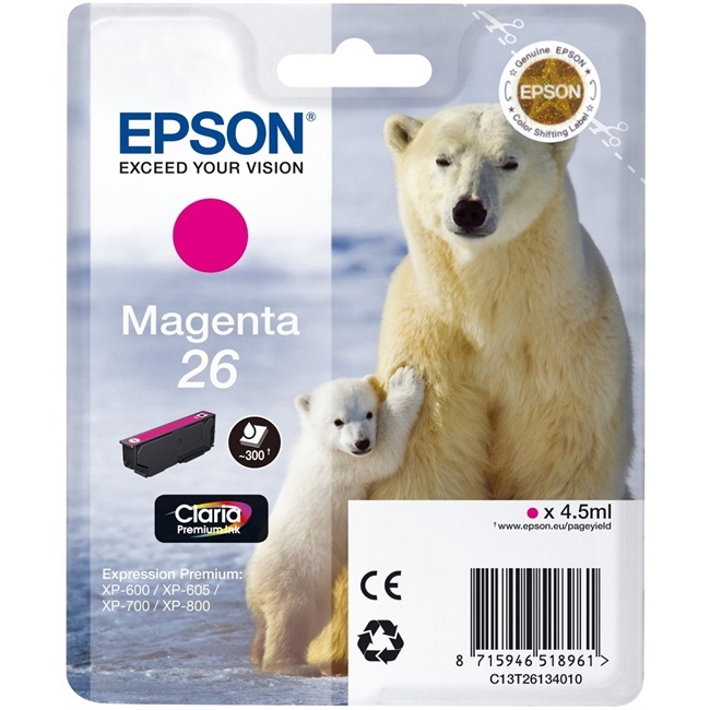 Epson T 2613 Tinte Claria Premium