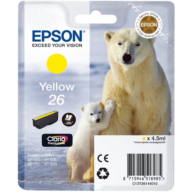 Epson T 2614 Tinte Claria Premium