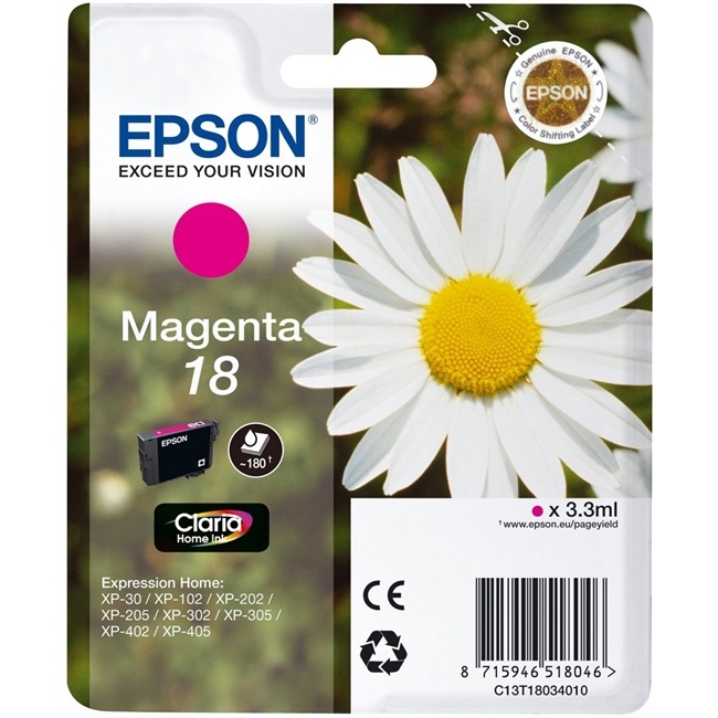 Epson T 1803 Tintenpatrone Claria Home
