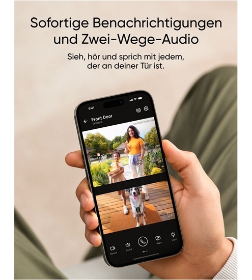 Eufy Video Doorbell E340 mit Gong