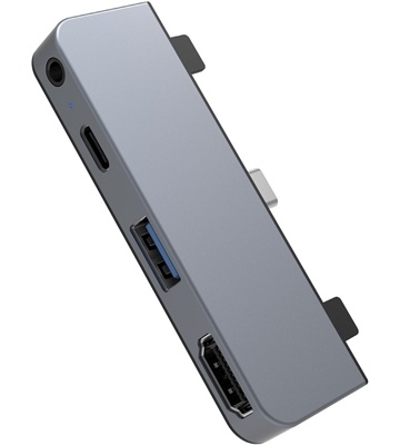 HYPER HyperDrive 4-in-1 USB Type-C (space grau)
