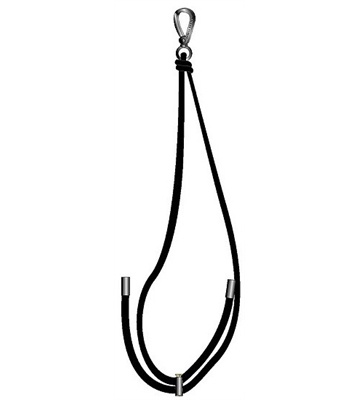 iDeal of Sweden Cord Phone Strap (coal black)