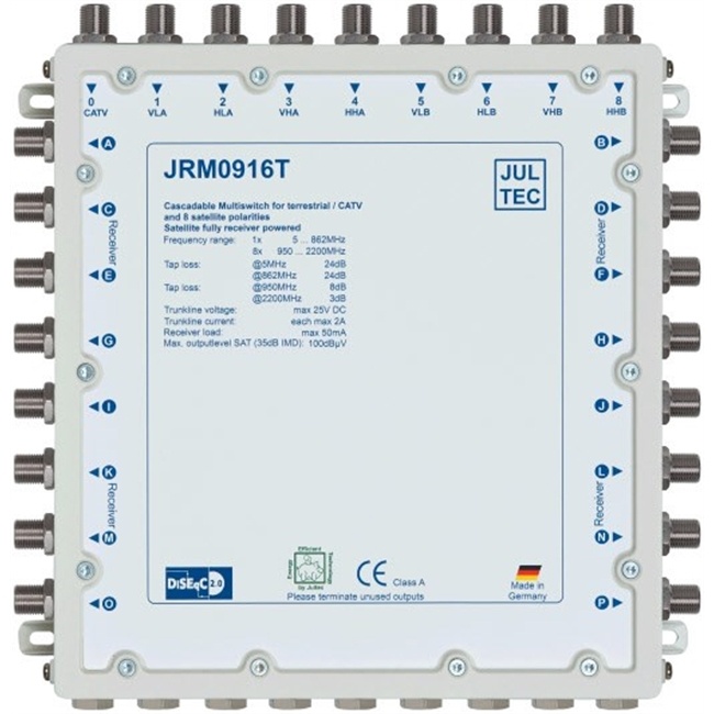 Jultec JRM 0916M Multischalter 9/16