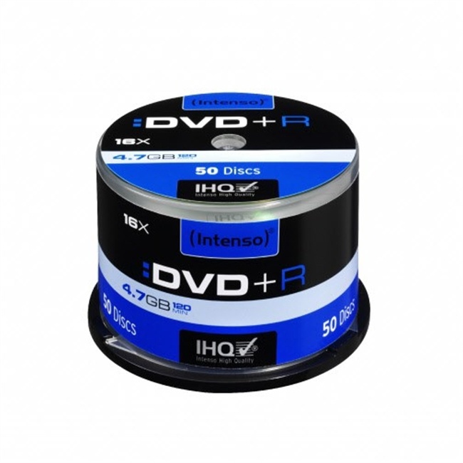 Intenso DVD+R 16x (4,7GB) 50 Cake Box