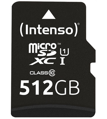 Intenso microSDXC Card Premium (512GB)