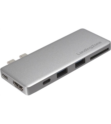 LandingZone USB Type-C (space grau)