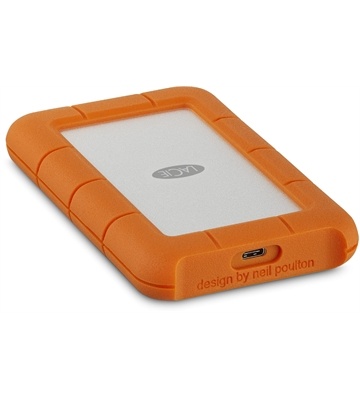 LaCie Rugged USB-C (2TB) (solar orange)