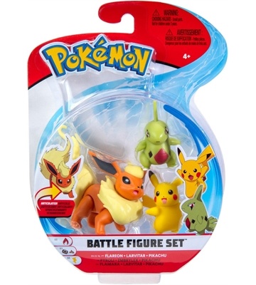 Jazwares Pokémon Battle Figur Set