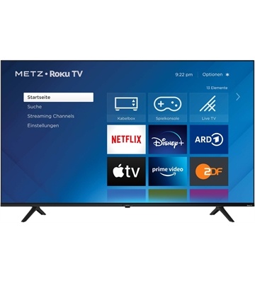 METZ blue 43MUD6001Y Roku TV