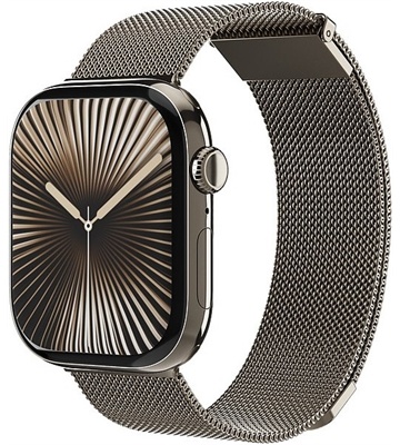 VONMÄHLEN Watch Straps Milanese Loop 2 (desert sand)