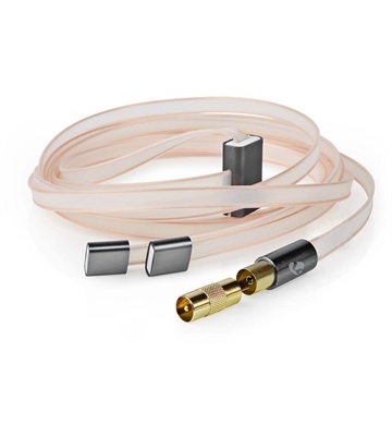 Nedis ANFMBW105AT20 Koaxial-Kabel (2m) (anthrazit)