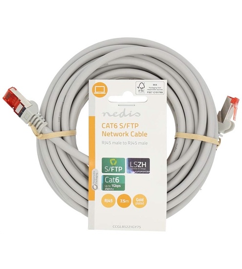 Nedis CCGL85221GY75 Cat 6 Kabel (7,5m)