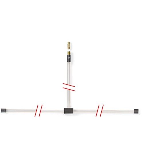 Nedis ANFMBW105AT20 Koaxial-Kabel (2m)
