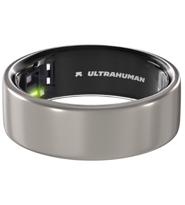 ULTRAHUMAN Ring AIR (Größe 8) (raw titanium)