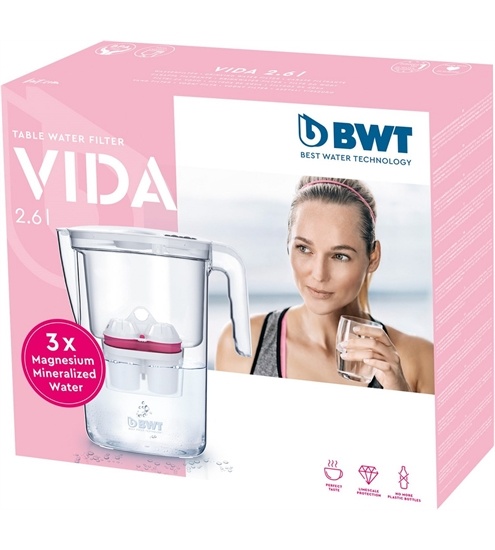 BWT Vida 2,6L + 3 Kartuschen