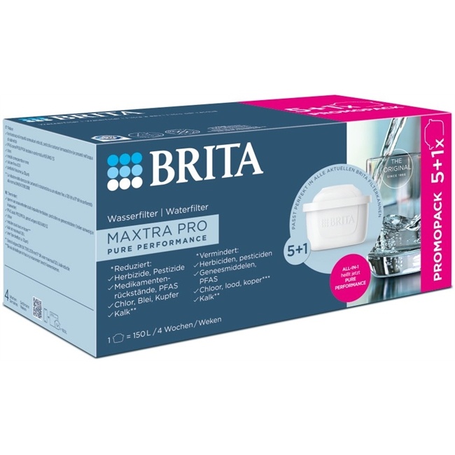 BRITA MAXTRA PRO All-in-1 Pack 5+1