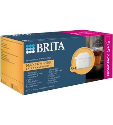 BRITA MAXTRA Pro Extra Kalks. Pack 5+1