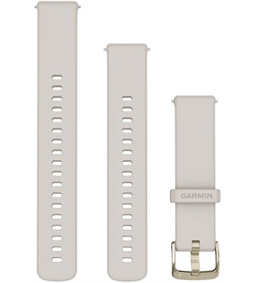 Garmin Schnellwechsel-Armband (18mm) Sili. (elfenbein) - B-Ware