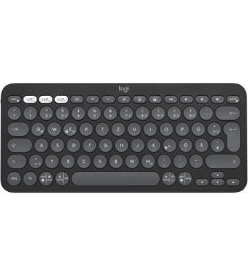 Logitech Pebble Keys 2 K380s (DE) (grafit)
