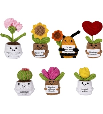 ak trade Positive Flower Plüsch