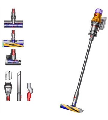 Dyson V12 Detect Slim Absolute (nickel satin gelb/) - B-Ware