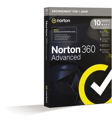 NORTON 360 Advanced (1 Jahr)