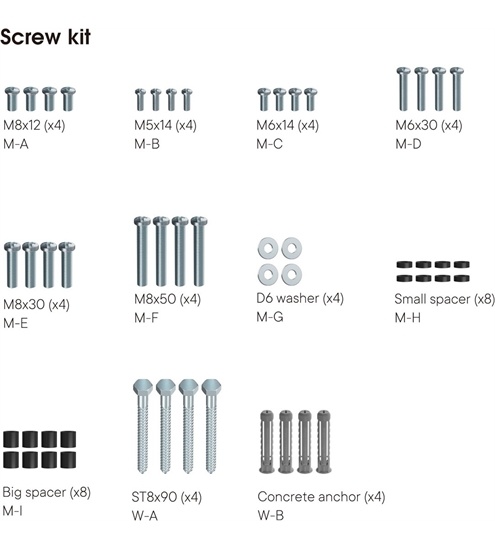 ONE FOR ALL WM 6254 Ultraslim 180 Turn (13-43")