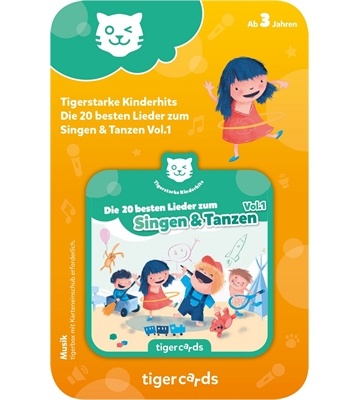 tigermedia tigercard Lieder zum Singen&Tanzen