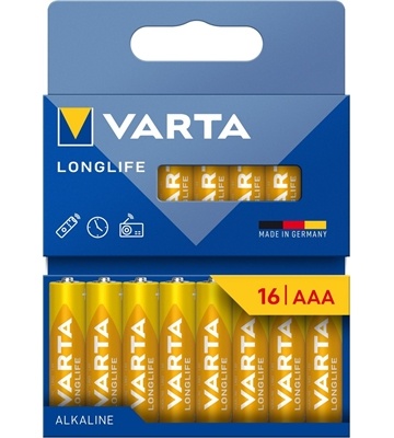 Varta Longlife AAA 16er Blister