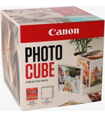 Canon Photo Cube und Frame (weiß/blau)