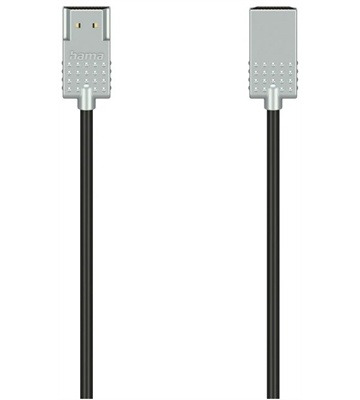 Hama High Speed HDMI-Kabel (1m) (schwarz/silber)