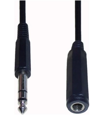 e + p B 46 Stereo-Kabel (5m) (schwarz)