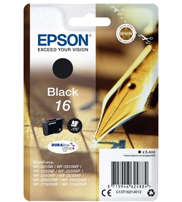 Epson 16 DURABrite Ultra (schwarz)