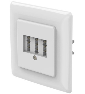 Hama TAE-NFN-Telefondose (Unterputz) (weiß)