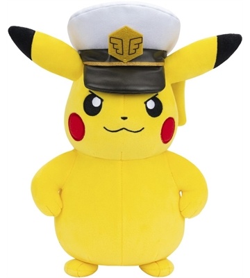 Jazwares Captain Pikachu Plüsch (20cm)