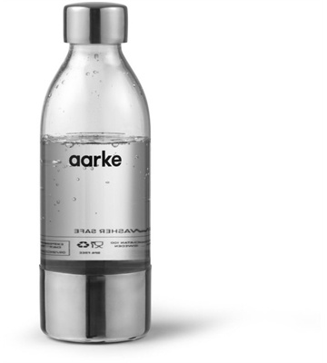 Aarke PET Wasserflasche 2er Pack (0,45l) (transparent)