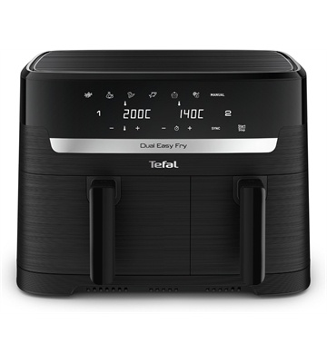 Tefal EY901N Dual Easy Fry Essential (schwarz)