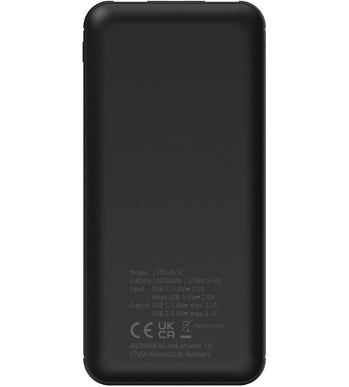 Ansmann PB212 Powerbank (10.000mAh)