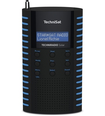 Technisat TechniRadio Solar (schwarz/blau)