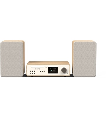 Pure Classic Stereo (cotton white/oak)