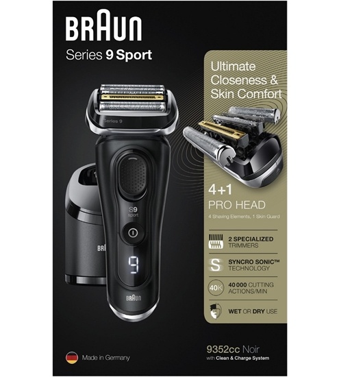Braun 9352cc Sport Series 9