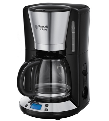 Russell Hobbs Victory Digitale Glas-Kaffeemaschin (edelstahl/schwarz)