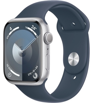 Apple Apple Watch Series 9 (45mm) GPS (silber/sturmblau)