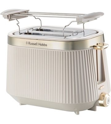Russell Hobbs Bronte Toaster (stone) - B-Ware