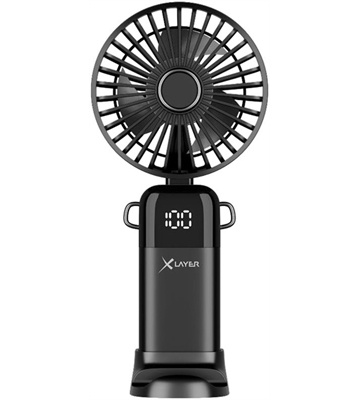 XLayer Handventilator (1.200mAh) (schwarz)