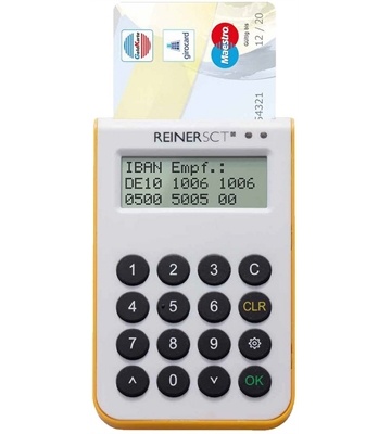 ReinerSCT cyberJack one Chipkartenleser (weiß/gelb)