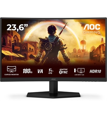 AOC C24G42E (schwarz/rot) - B-Ware